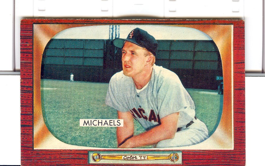 1955 Bowman     085      Cass Michaels